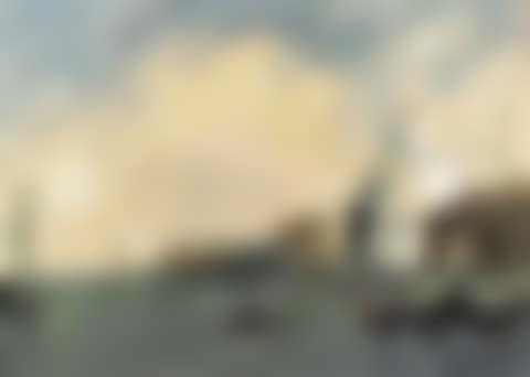Santa Maria della Salute and the Dogana after Francesco Guardi (preview)