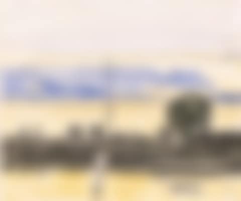 Landscape in yellow and blue (preview)