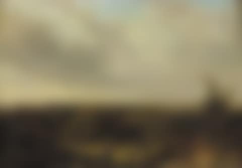 Panoramic landscape, Haarlem in the distance (preview)