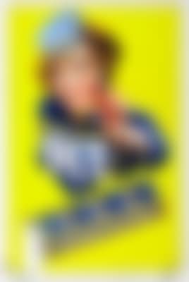 Farbiges Werbe-Emailschild (preview)