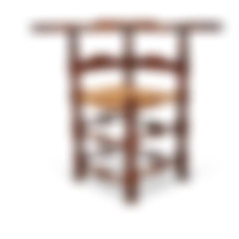 A WILLIAM AND MARY MAPLE AND ASH CORNER CHAIR  (preview)