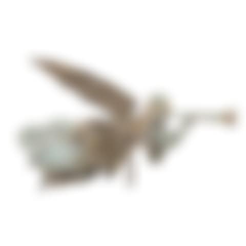 A MOLDED COPPER FLYING ANGEL GABRIEL WEATHERVANE (preview)