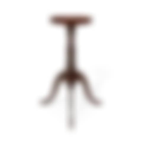 A QUEEN ANNE STAINED MAPLE OCTAGONAL CANDLESTAND (preview)