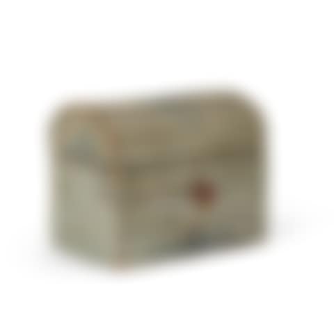 A MINIATURE WALLPAPER-COVERED TRUNK (preview)