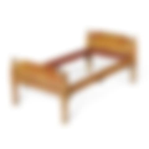 A FEDERAL YELLOW GRAIN-PAINTED LOW-POST BEDSTEAD (preview)