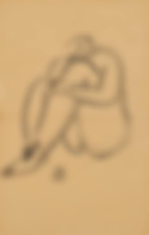 Nu assis aux jambes pliées (Seated Nude) (preview)