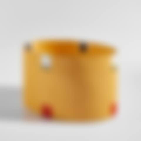 "Oval Form with Yellow, Black, Blue, Japanese Red and Green" (preview)