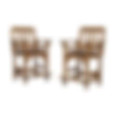 A Set of Four Billiard"s Room Oak Spectator Chairs (preview)