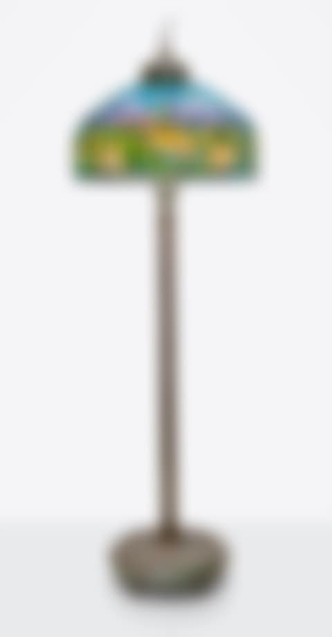 Peony Border" Floor Lamp (preview)