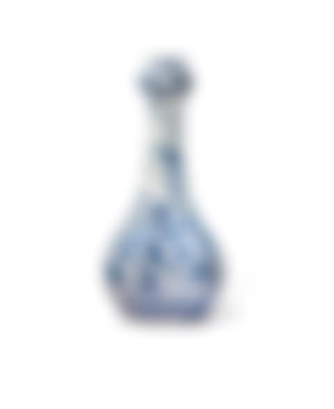GRAND VASE EN PORCELAINE BLEU BLANC (preview)
