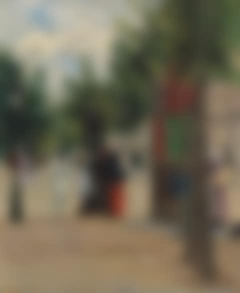 Figures by a Wallace fountain, Paris (preview)
