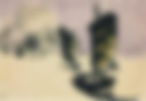 Dschunken unter hellem, violetten Himmel (preview)