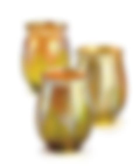 Three Favrile Glass Shades (preview)