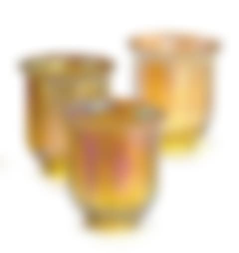 A Group Of Three Favrile Glass Shades (preview)