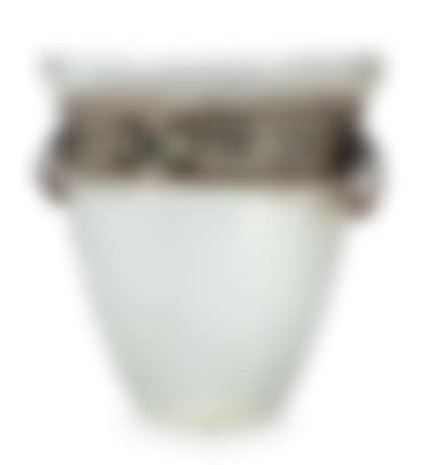 A Wrought-iron-mounted Acid-etched Glass Vase by Louis Majorelle (preview)