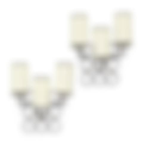 A Pair Of Painted Metal And Brass Sconces (preview)