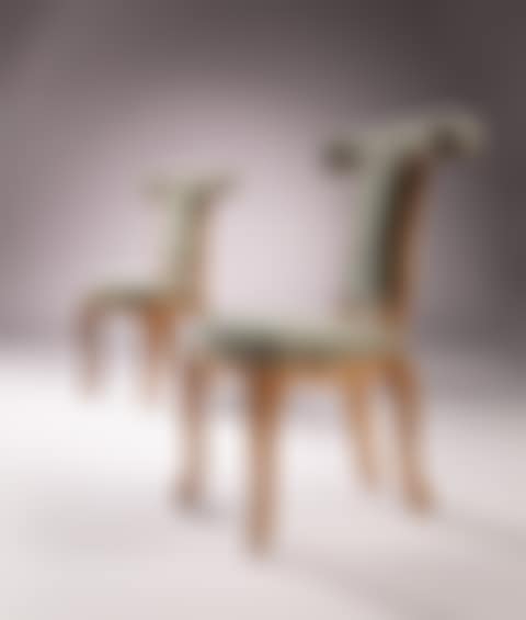 A pair of Louis XV beechwood voyeuses, circa 1760, stamped by Louis-Charles Carpentier (preview)