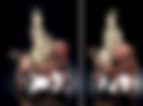Figure of Guanyin seated on a Xiezhai (preview)