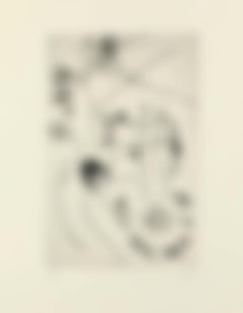 One plate, from Série Noire et Rouge (D. 32) (preview)