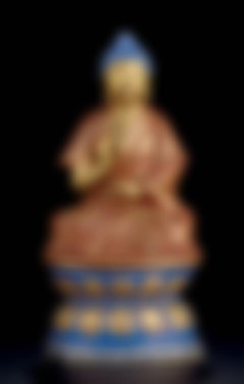 Figure of a seated Buddha (preview)
