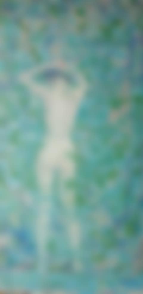 Nude figure in a garden (preview)