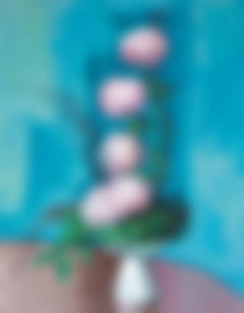 Vase of peonies (preview)