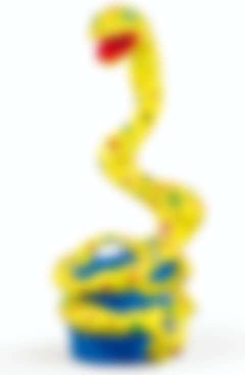 POUF SERPENT JAUNE (preview)