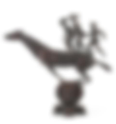 Three Circus Riders on a Horse (preview)