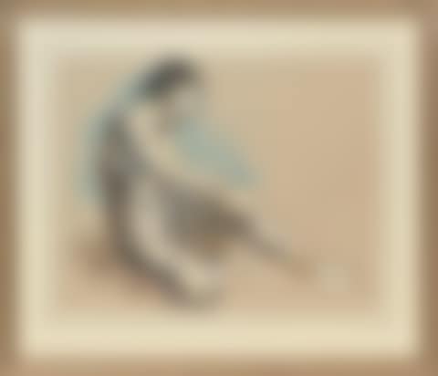 Study for panel to decorate the 'Queen Mary' (preview)