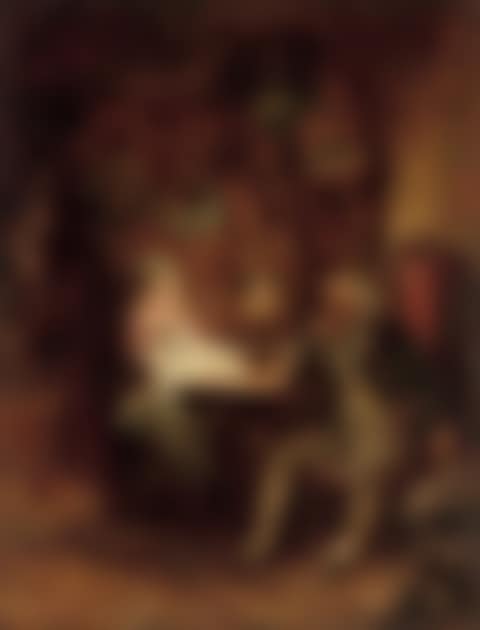 Little Nell and her grandfather in the Old Curiosity Shop (preview)