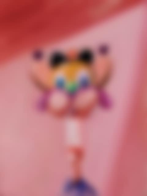 Pink particle man (preview)