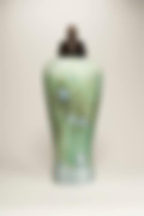 COVERED 'CELADON' VASE, CIRCA 1916 (preview)