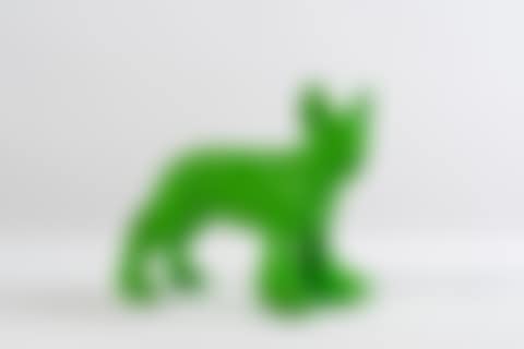 Cloned Green English Terrier Dog for the Olympics (preview)