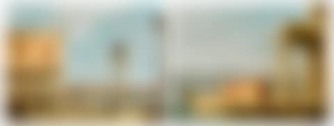 Venice, a view of the Piazzetta with the southwest corner of the Doge's Palace; Venice, a view of the quay of the Dogana (preview)