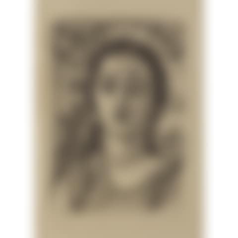 Jeune Fille Aux Boucles Brunes (Duthuit 448) (preview)