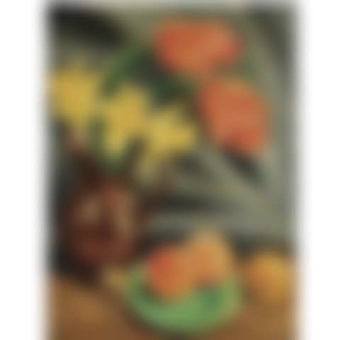 Still Life Of Flowers And Oranges (preview)