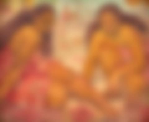 TWO WOMEN ON THE BEACH, TAHITI (preview)