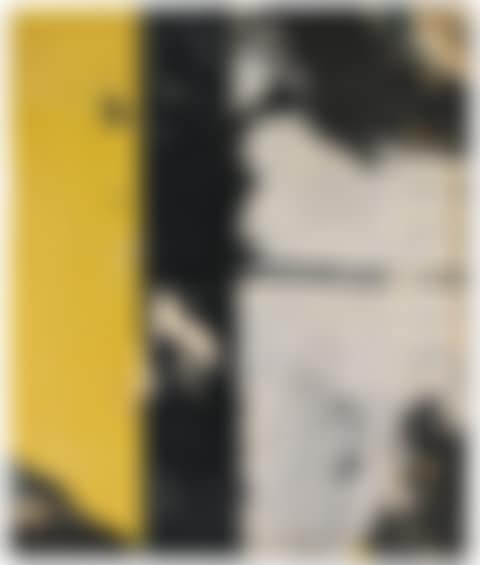 VERTICALE NERO
SIGNED, D�COLLAGE ON CANVAS. EXECUTED IN 1960 (preview)