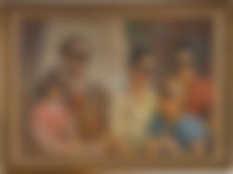 OLD PAINTING, WITZ FIVE PERSONS, WITZ BLACK BARREL OVER THE EYES (preview)