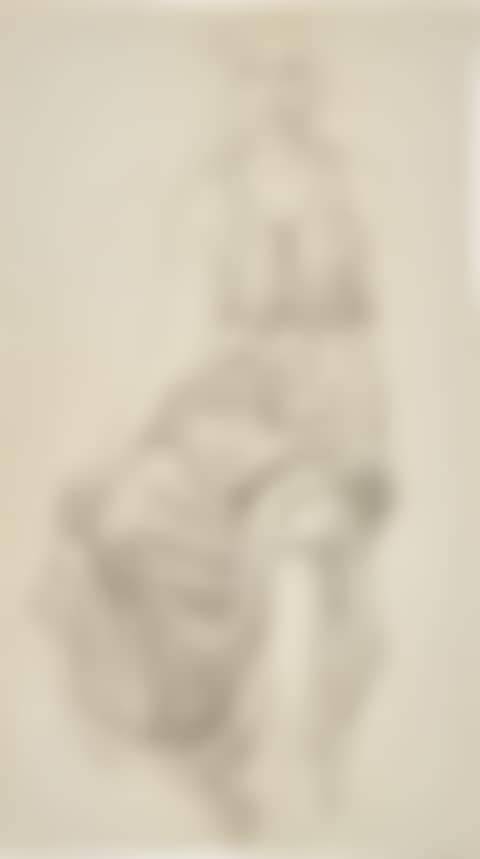 Study for King Cophetua and the Beggar Maid (preview)