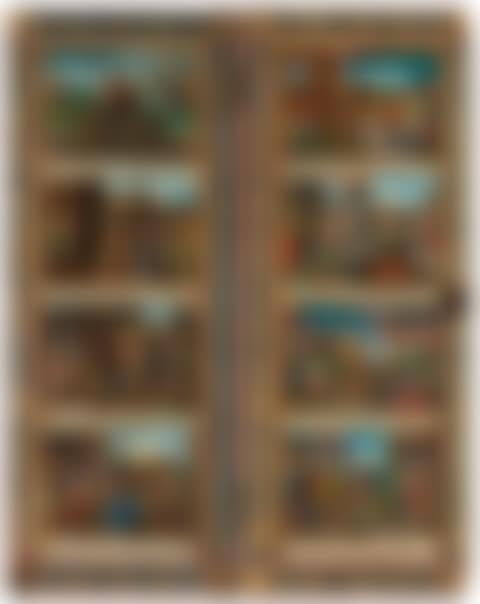 A diptych: Scenes from the life of Saint George ( recto ); and The Annunciation ( verso ) (preview)