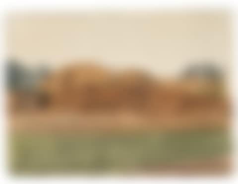 Kensington Gravel Pits ( recto ); Study of a cow lying down ( verso ) (preview)