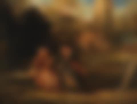 Effie Deans and Madge Wildfire in the churchyard (preview)