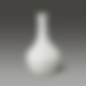 Engraved White Porcelain Bottle (preview)