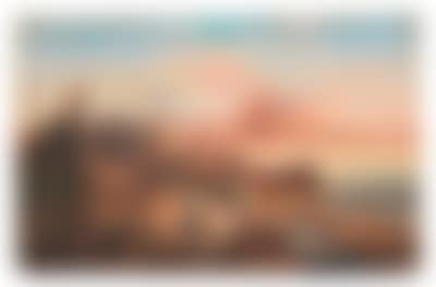 The Bay of Naples at Sunset with the Vesuvius in the Distance (preview)