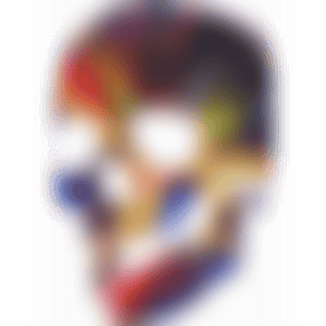 Spin painting (Skull) (preview)
