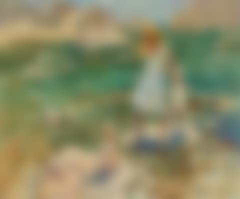 Paddling among the rocks (preview)