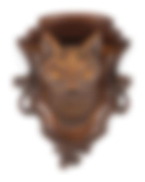 A Black Forest Carved Fox Wall Bracket (preview)