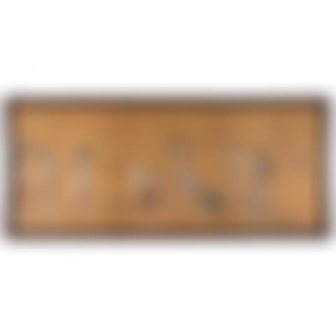 SHINAGAWA BEACH SCENERY FOLDING SCREEN (preview)