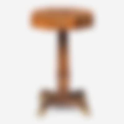 A Regency octagonal inlaid mahogany and satinwood occasional table  (preview)